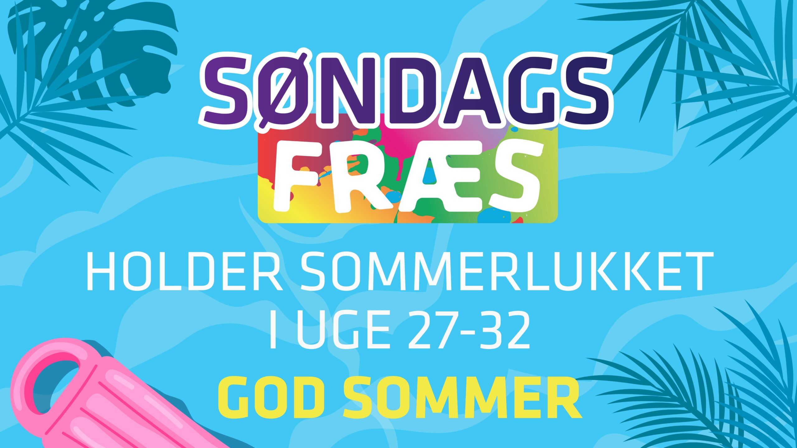 SF lukket i somemrferien